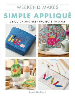 Cover art for Weekend Makes: Simple Applique
