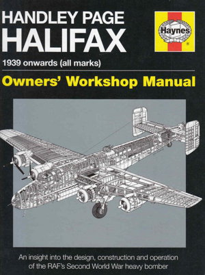Cover art for Handley Page Halifax Manual 1939-52 All Marks