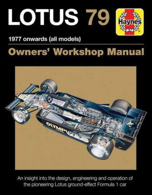 Cover art for Lotus 79 Owners' Workshop Manual