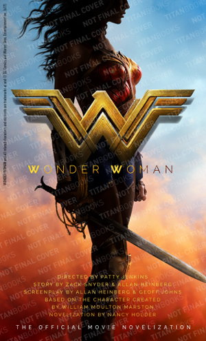 Cover art for Wonder Woman The Official Movie Novelization