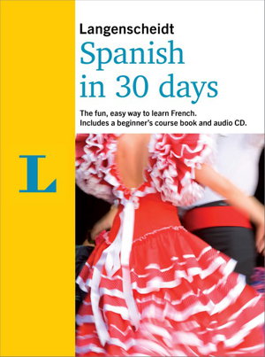 Cover art for Spanish in 30 days CD