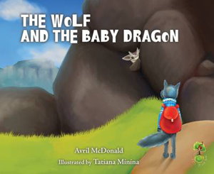 Cover art for The Wolf and the Baby Dragon