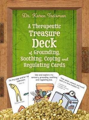 Cover art for A Therapeutic Treasure Deck of Grounding Soothing Coping andRegulating Cards
