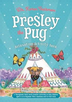 Cover art for Presley the Pug Relaxation Activity Book