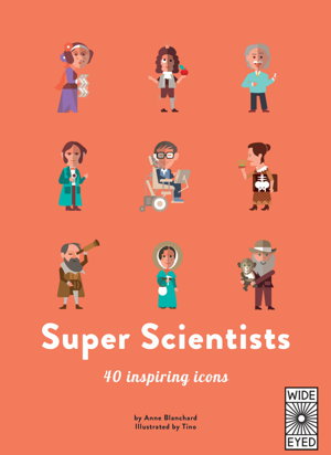 Cover art for Super Scientists (40 inspiring icons)