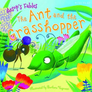 Cover art for Aesop's Fables the Ant and the Grasshopper
