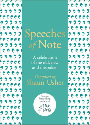 Cover art for Speeches of Note