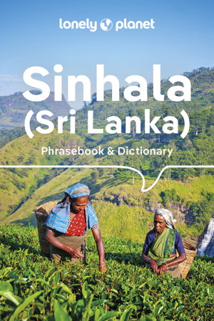 Cover art for Lonely Planet Sinhala (Sri Lanka) Phrasebook & Dictionary