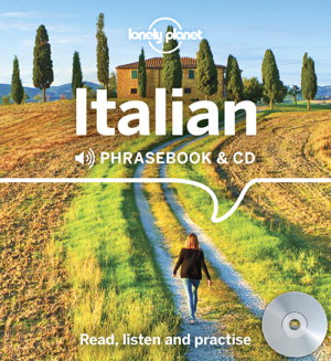 Cover art for Lonely Planet Italian Phrasebook and CD