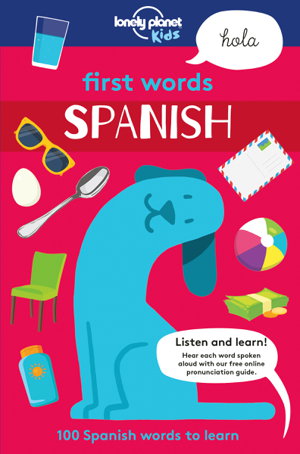 Cover art for Lonely Planet Kids First Words - Spanish