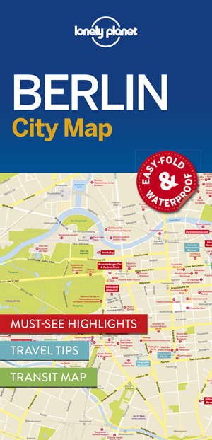 Cover art for Berlin City Map Lonely Planet