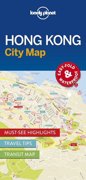 Cover art for Hong Kong City Map Lonely Planet