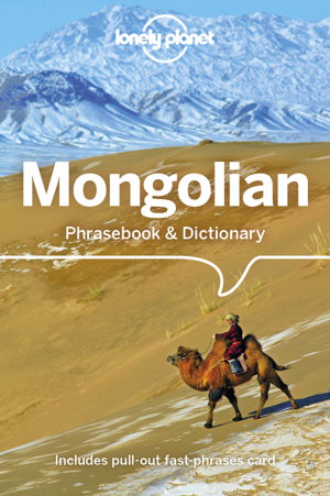 Cover art for Lonely Planet Mongolian Phrasebook & Dictionary