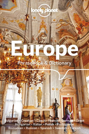 Cover art for Lonely Planet Europe Phrasebook & Dictionary
