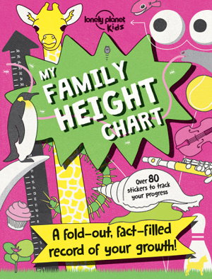 Cover art for Lonely Planet Kids My Family Height Chart