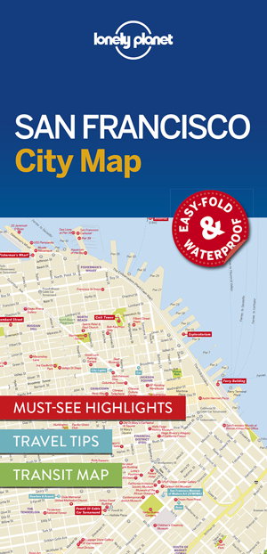 Cover art for San Francisco City Map Lonely Planet