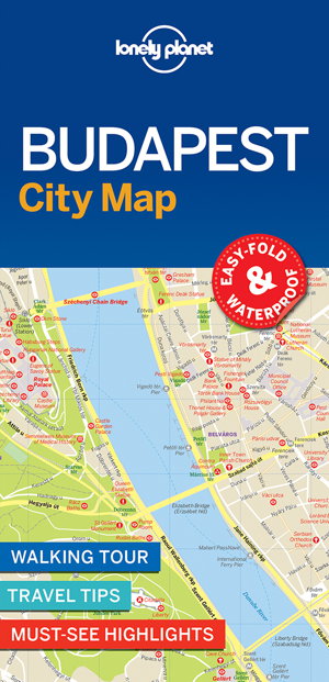 Cover art for Lonely Planet Budapest City Map