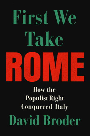 Cover art for First They Took Rome