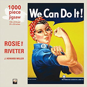 Cover art for Adult Jigsaw Puzzle J Howard Miller: Rosie the Riveter Poster