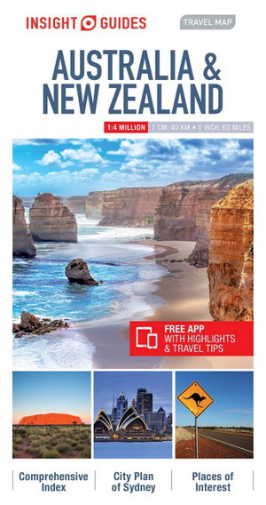 Cover art for Australia & New Zealand Insight Travel Map