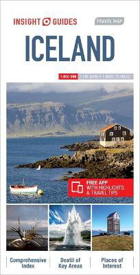 Cover art for Insight Guides Travel Map Iceland
