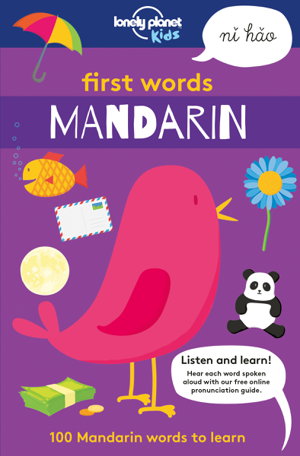Cover art for Lonely Planet Kids First Words - Mandarin