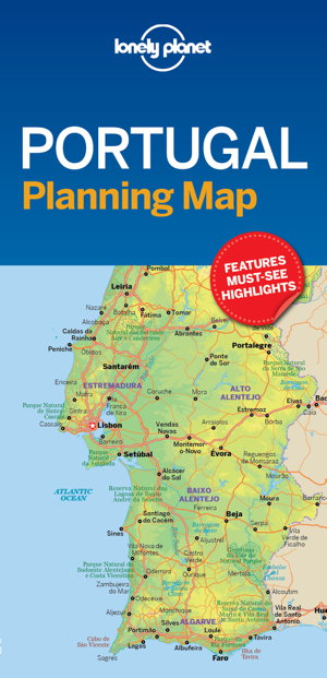Cover art for Lonely Planet Portugal Planning Map