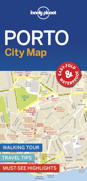 Cover art for Porto City Map Lonely Planet