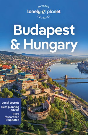 Cover art for Lonely Planet Budapest & Hungary