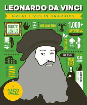 Cover art for Great Lives in Graphics: Leonardo Da Vinci