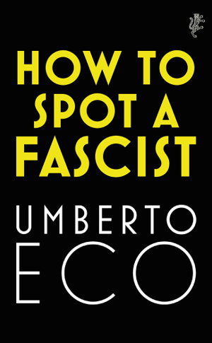 Cover art for How to Spot a Fascist