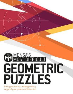 Cover art for Most Difficult Geometric Puzzles (Mensa)