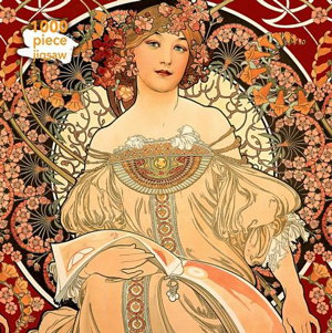 Cover art for Adult Jigsaw Puzzle Alphonse Mucha: Reverie