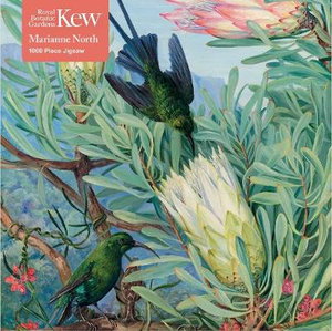 Cover art for Adult Jigsaw Puzzle Kew Gardens' Marianne North: Honeyflowers and Honeysuckers