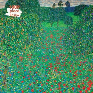 Cover art for Adult Jigsaw Puzzle Gustav Klimt: Poppy Field