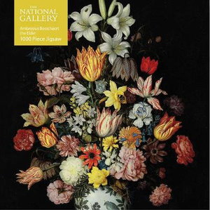 Cover art for Adult Jigsaw Puzzle National Gallery: Bosschaert the Elder: A Still Life of Flowers
