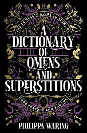 Cover art for A Dictionary of Omens and Superstitions