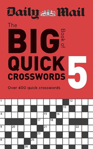 Cover art for Daily Mail Big Book of Quick Crosswords Volume 5
