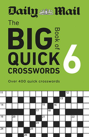 Cover art for Daily Mail Big Book of Quick Crosswords Volume 6