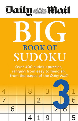 Cover art for Daily Mail Big Book of Sudoku Volume 3