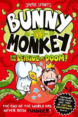 Cover art for Bunny vs Monkey and the League of Doom
