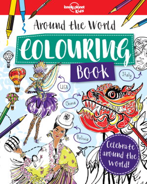 Cover art for Around the World Colouring Book
