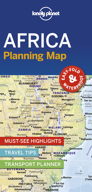 Cover art for Africa Planning Map Lonely Planet