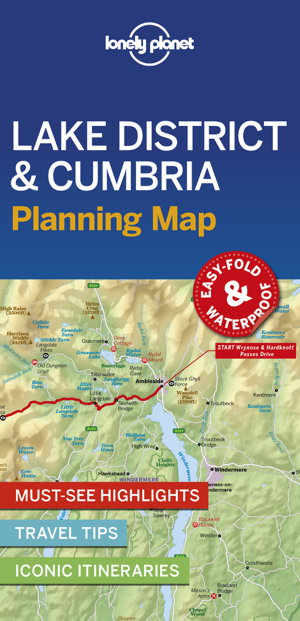 Cover art for Lonely Planet Lake District & Cumbria Planning Map