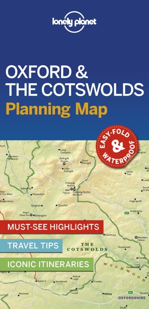 Cover art for Oxford & the Cotswolds Planning Map