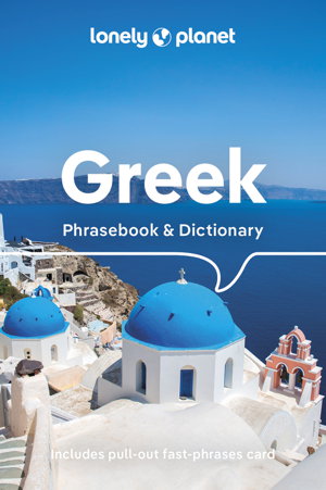 Cover art for Lonely Planet Greek Phrasebook & Dictionary
