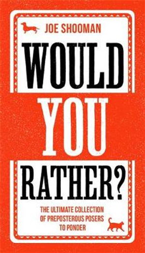 Cover art for Would You Rather?