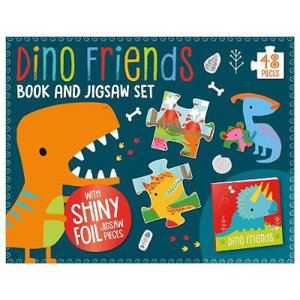 Cover art for Dino Friends Book and Jigsaw Set