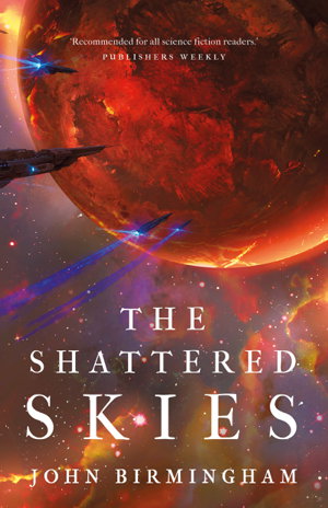Cover art for The Shattered Skies