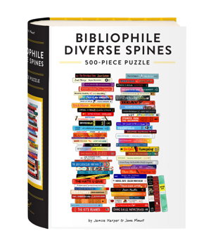 Cover art for Bibliophile Diverse Spines 500-Piece Puzzle
